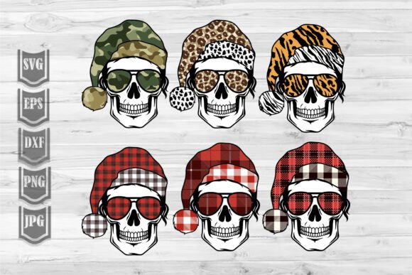 Buffalo Plaid 3 Christmas Skull Pattern Review