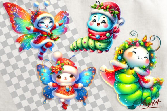 Christmas Clipart, Caterpillar Clipart: A Designer’s Review of Seasonal Illustrations