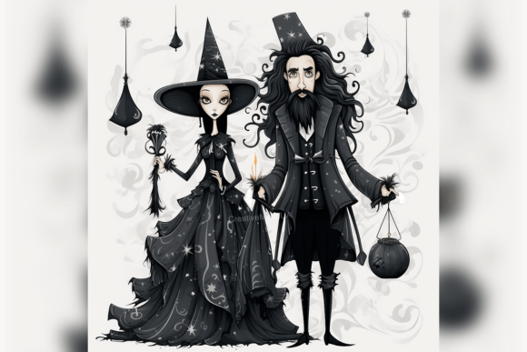 Gothic Christmas Victorian Style PNG: A Designer’s Review for Illustrations