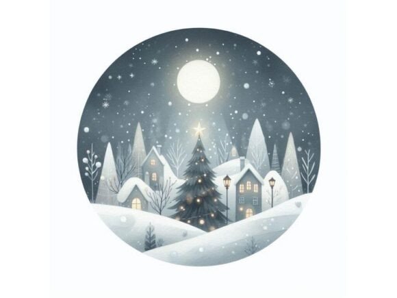 Minimalist Snowy Christmas Glow Review